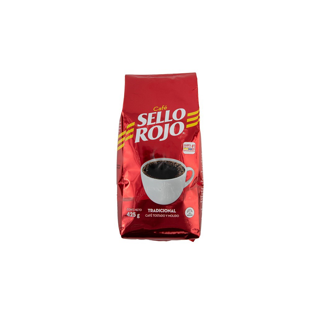 CAFE TRADICIONAL SELLO ROJO 425 G