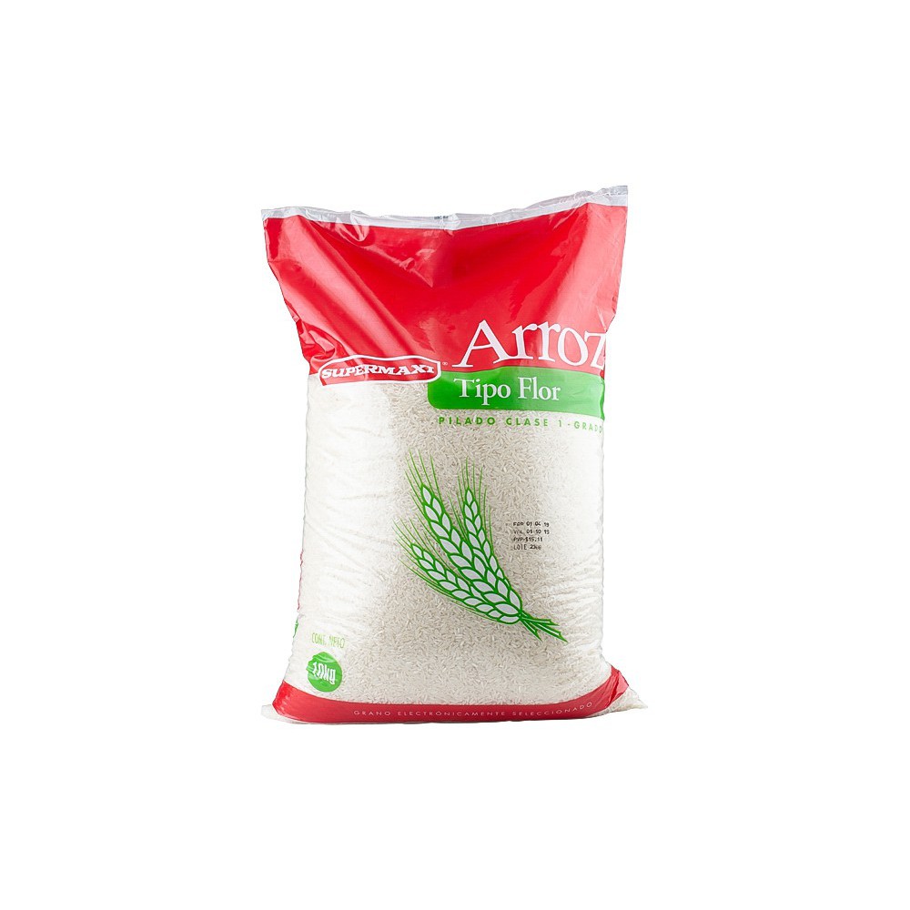 ARROZ FLOR SUPERMAXI 10 KG