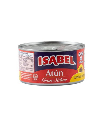 ATUN ACEITE DE GIRASOL ISABEL 354 G