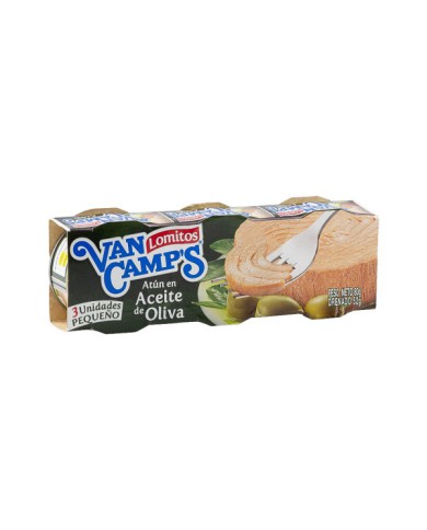 ATUN ACEITE DE OLIVA VAN CAMPS 240 G (3 X 80 G)