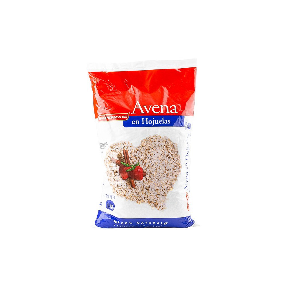 AVENA EN HOJUELAS SUPERMAXI 1 KG