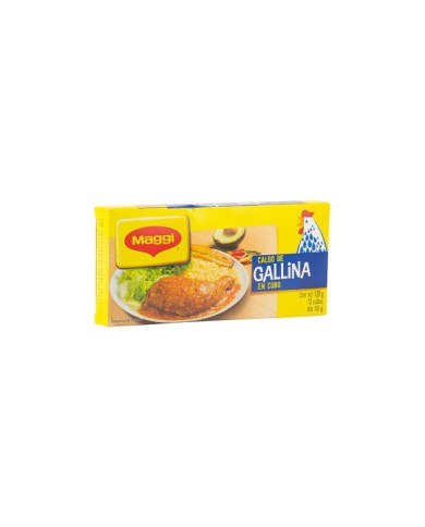 CALDO DE GALLINA EN CUBO MAGGI 120 G (12 X 10 G)