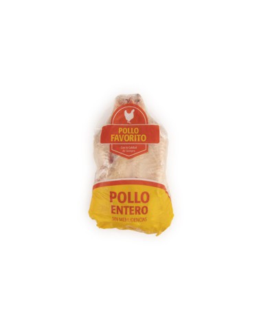 POLLO, ENTERO VACIO CONGELADO FAVORITO (1.6 - 1.8 KG)