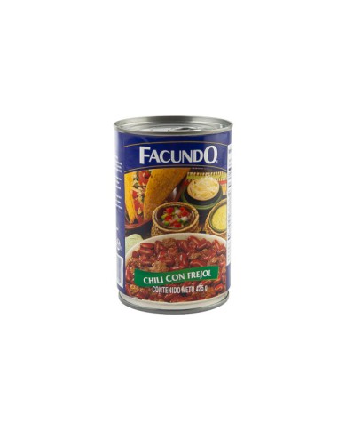 FREJOL CON CHILI FACUNDO 425 G