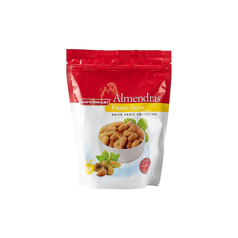 FRUTOS SECOS ALMENDRAS SUPERMAXI 350 G