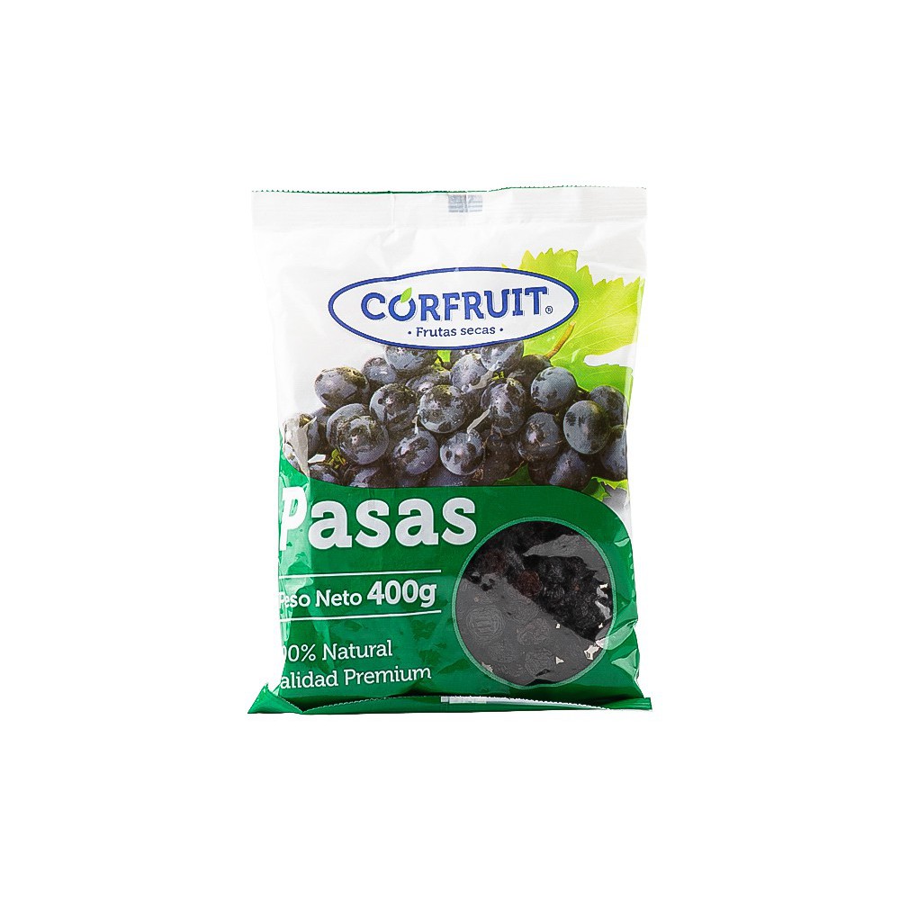 FRUTOS SECOS PASAS CORFRUIT 400 G