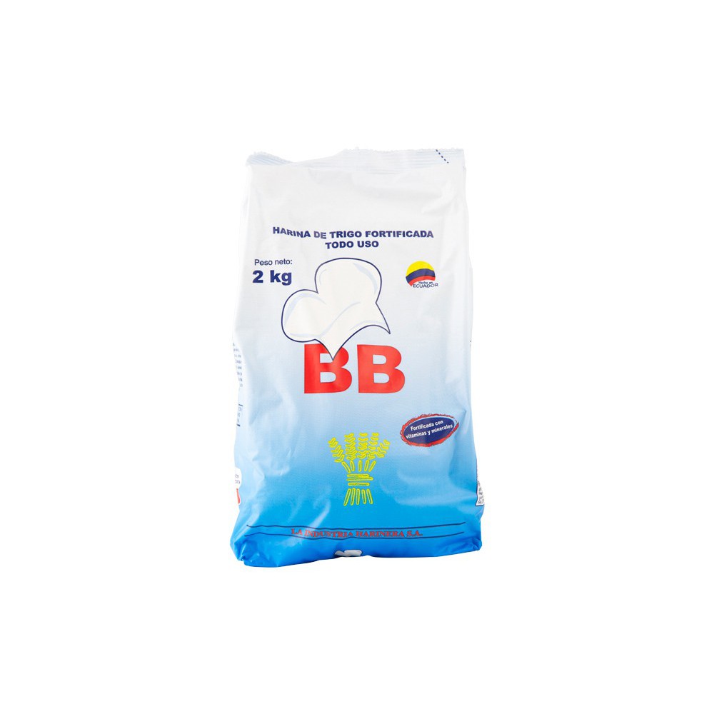 HARINA DE TRIGO FORTIFICADA BB 2 KG