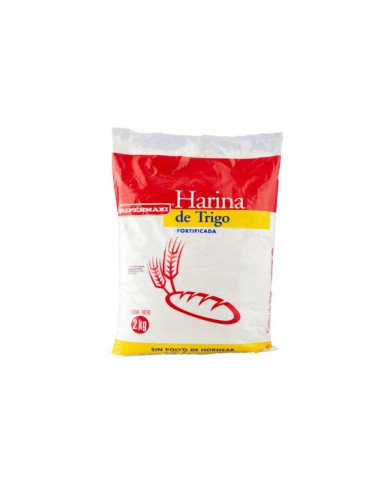 HARINA DE TRIGO FORTIFICADA SUPERMAXI 2 KG