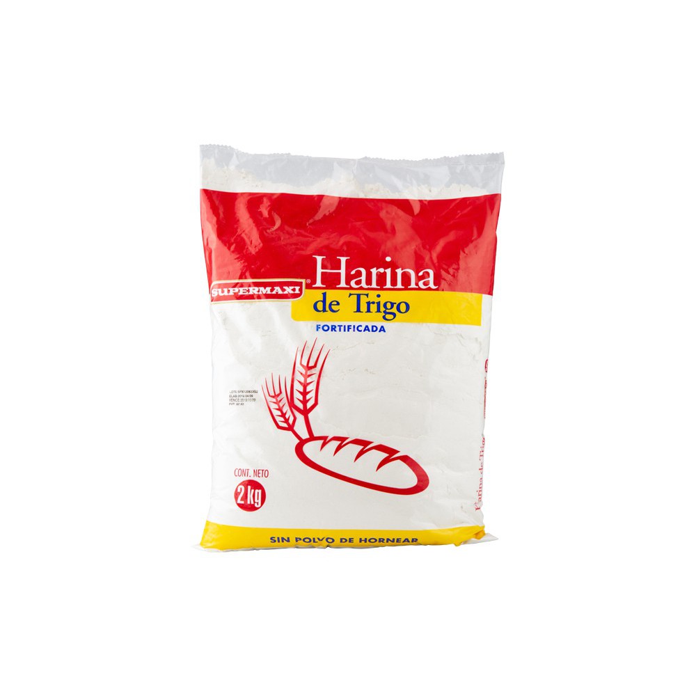 HARINA DE TRIGO FORTIFICADA SUPERMAXI 2 KG