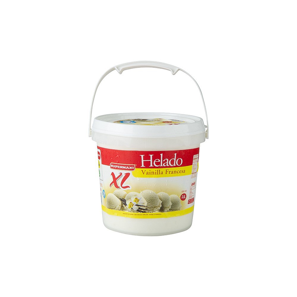 HELADO VAINILLA FRANCESA SUPERMAXI 3.5 LT