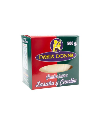 LASAÑA Y CANELON PASTA DONNA 500 G