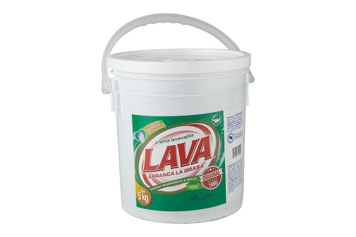 LAVAVAJILLA EN CREMA VERDE LAVA 5000 G