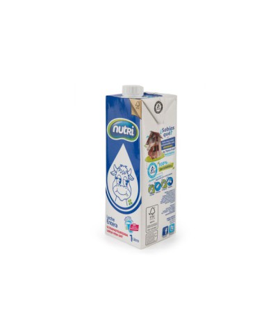 LECHE ENTERA TETRAPACK NUTRI 1 LT