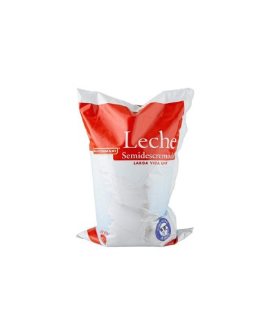 LECHE SEMIDESCREMADA FUNDA SUPERMAXI 1 LT