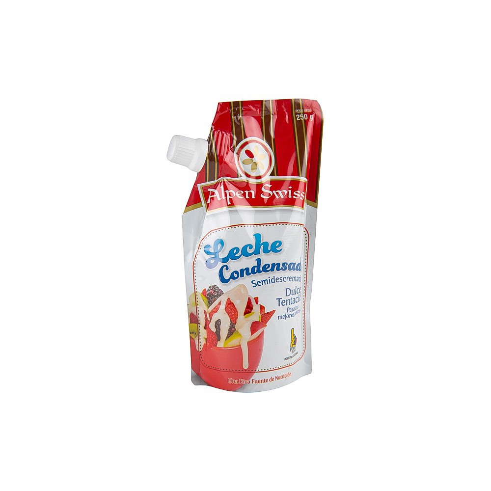 LECHE CONDENSADA SEMIDESCREMADA ALPEN SWISS 250 G