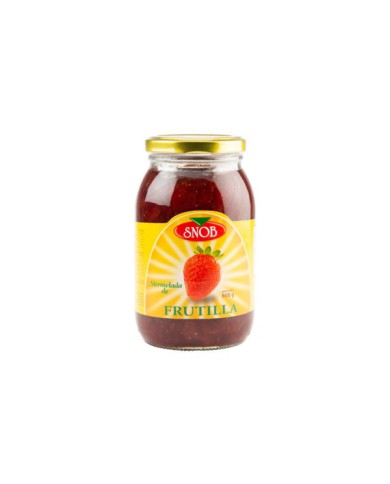 MERMELADA DE FRUTILLA SNOB 600 G