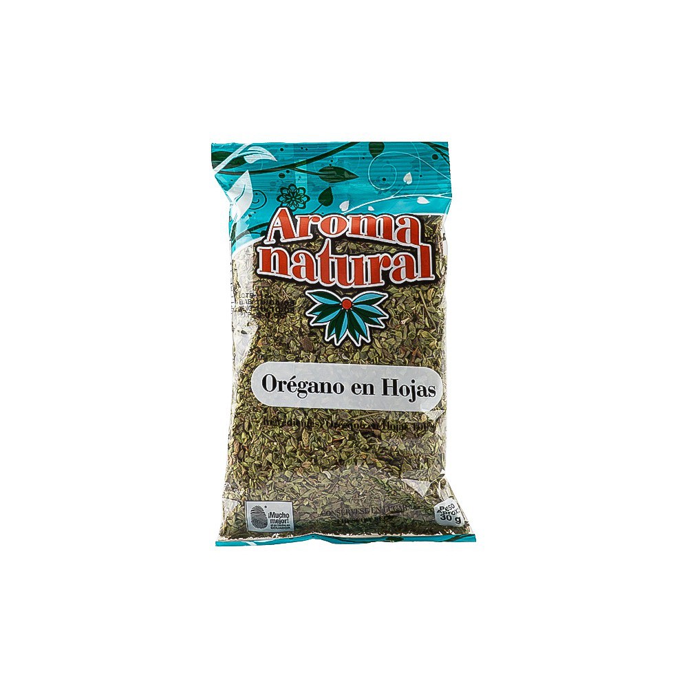 OREGANO EN HOJAS AROMA NATURAL 30 G