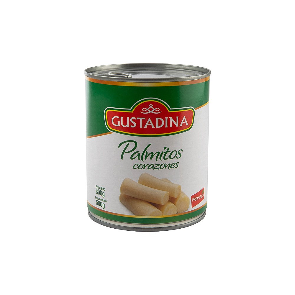 PALMITOS CORAZONES GUSTADINA 800 G