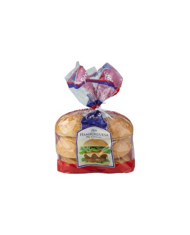 PAN BLANCO HAMBURGUESA CYRANO 480 G