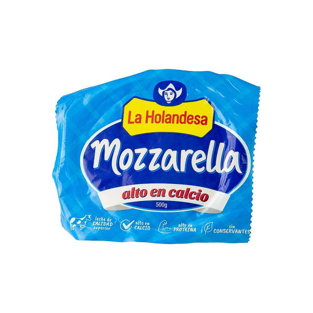 QUESO MOZZARELLA LA HOLANDESA 500 G