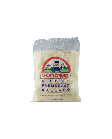 QUESO PARMESANO RALLADO GONZALEZ 150 G