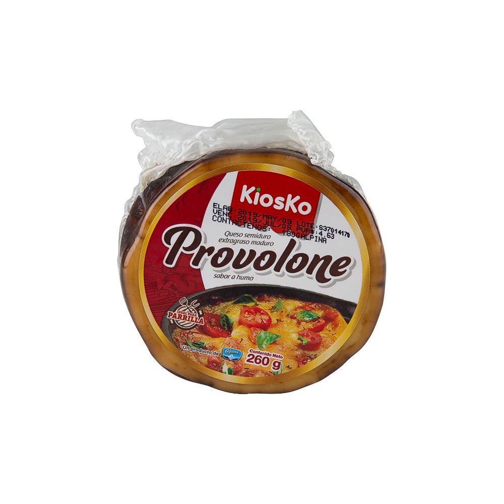 QUESO PROVOLONE AHUMADO KIOSKO 260 G