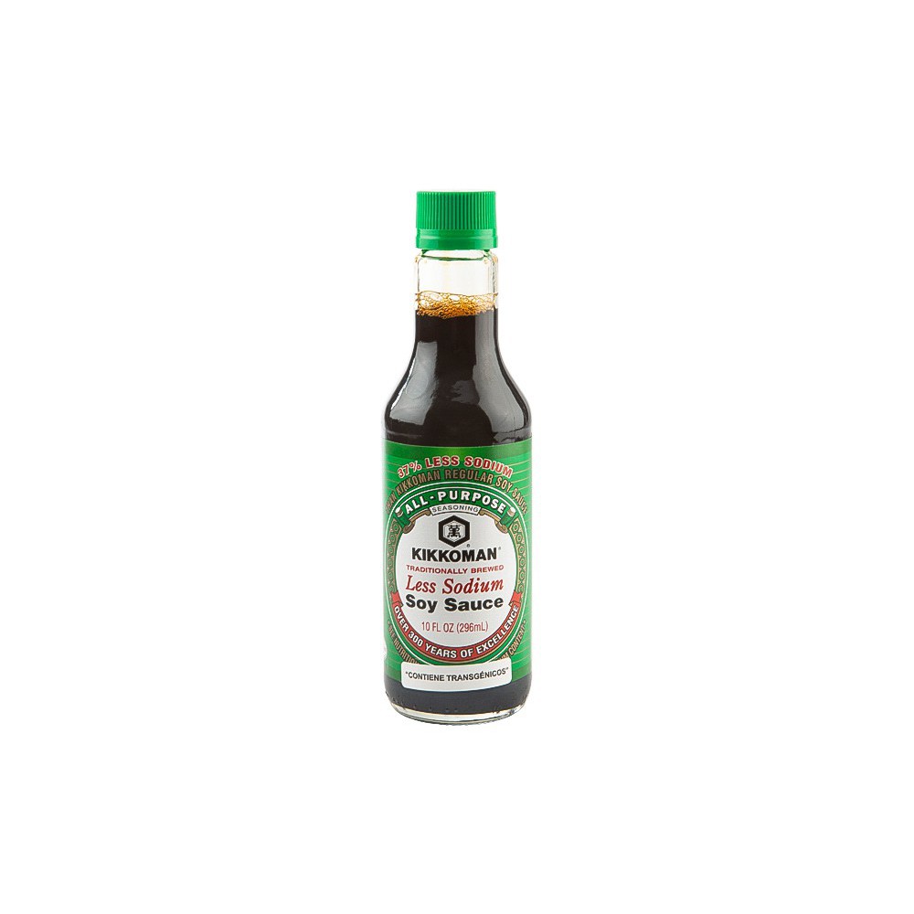 SALSA DE SOYA BAJA EN SODIO KIKKOMAN 296 ML