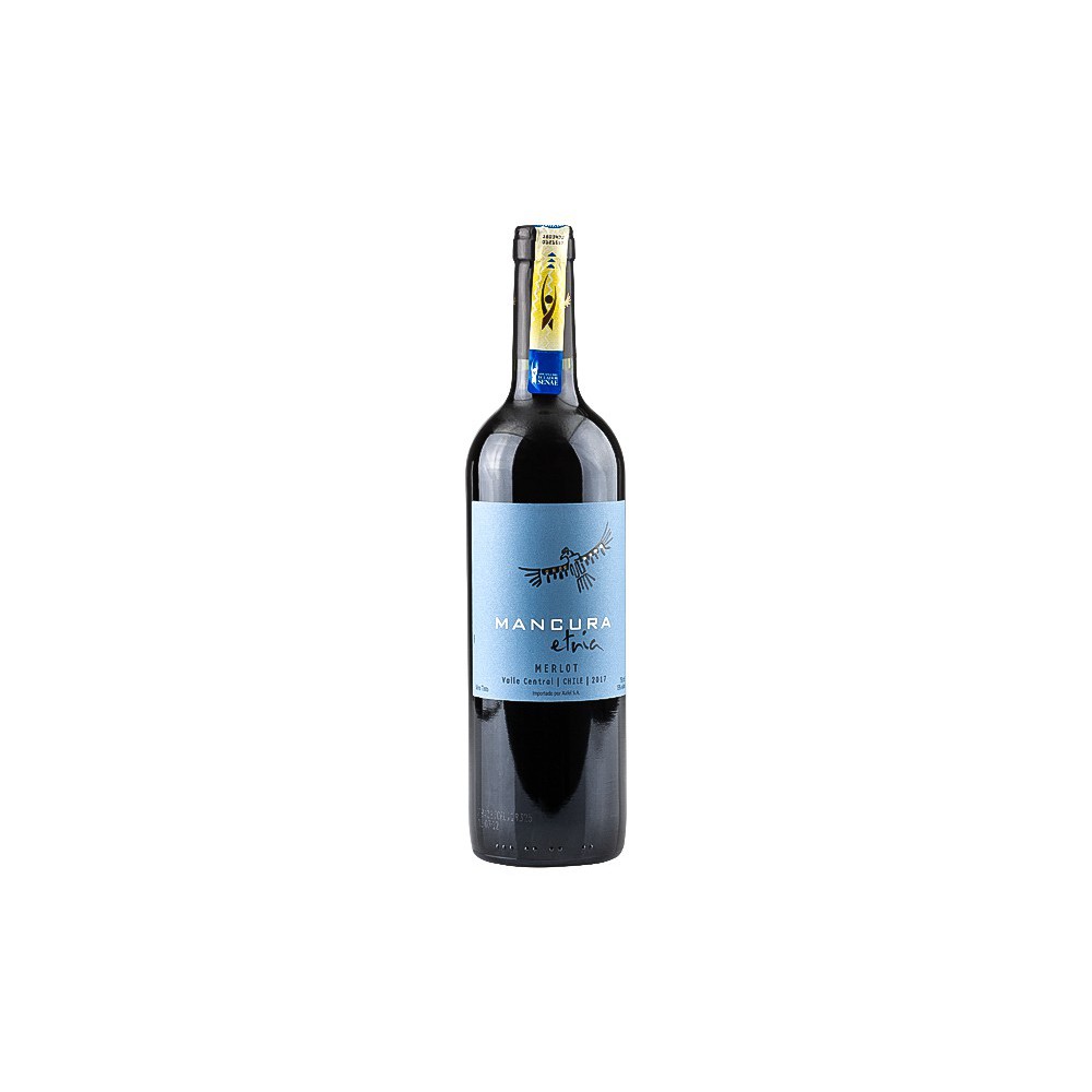 VINO TINTO MERLOT MANCURA 750 ML