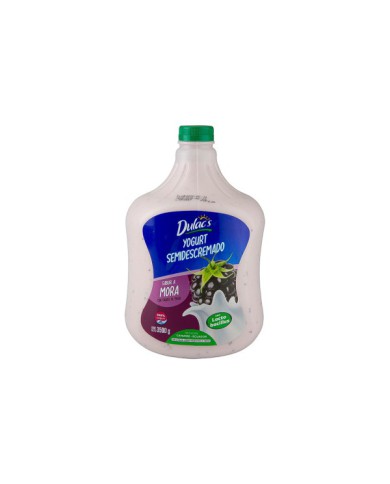 YOGURT SEMIDESCREMADO MORA DULACS 3500 G