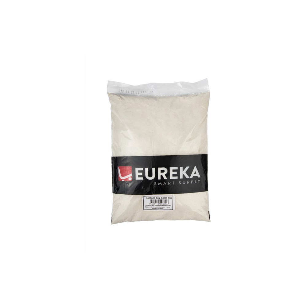 HARINA DE MAÍZ BLANCO EUREKA 1 KG