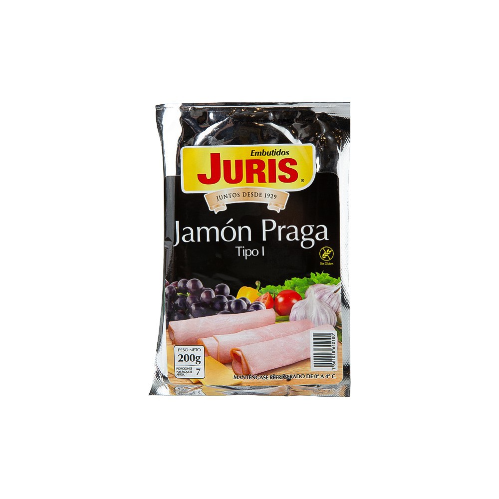 JAMON PRAGA TIPO I JURIS 200 G