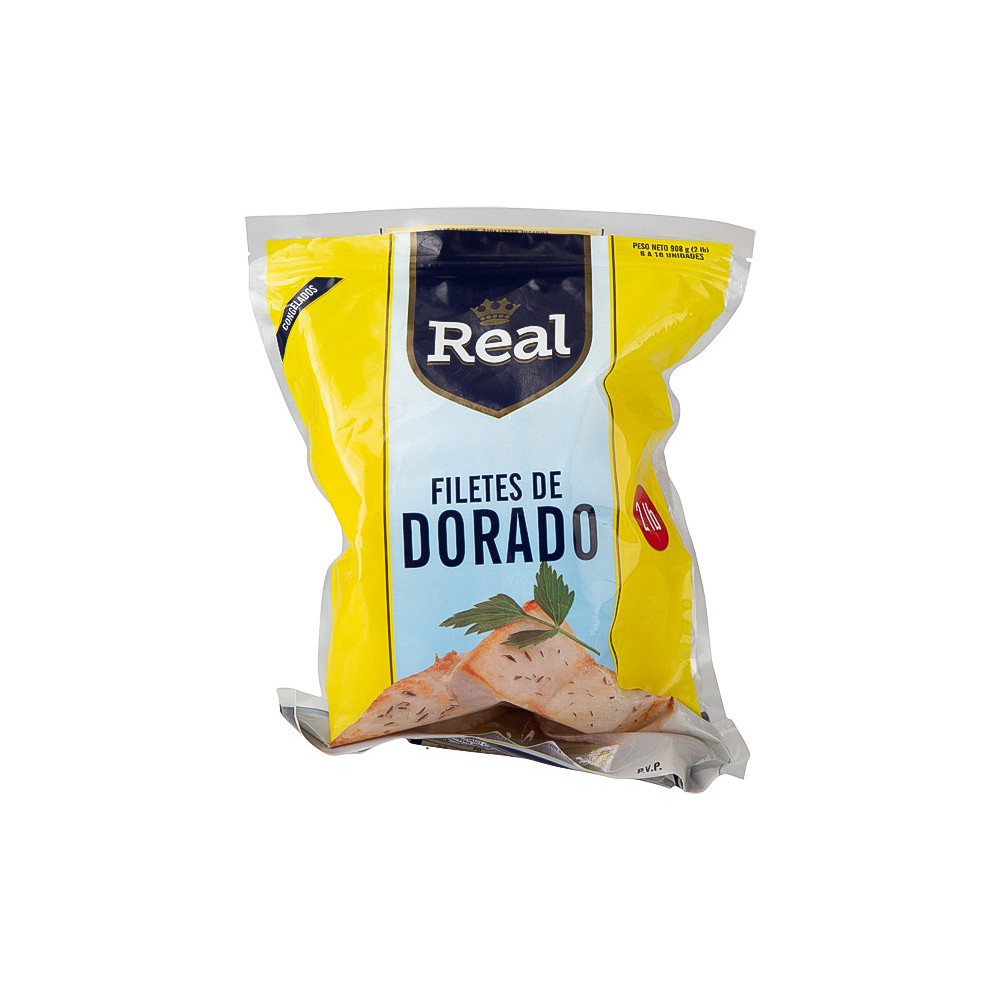 DORADO FILETES CONGELADO REAL 908 G