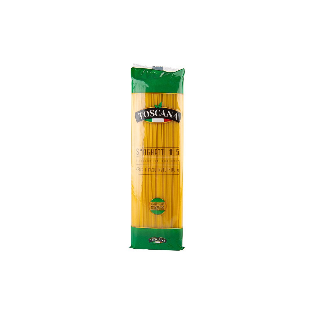 FIDEO SPAGUETTI N5 TOSCANA 400 G