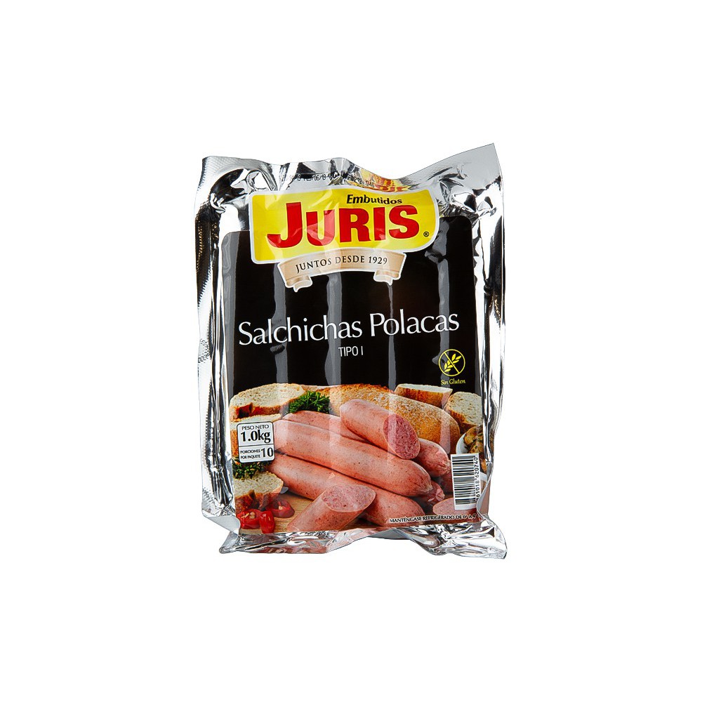 SALCHICHAS POLACAS TIPO I JURIS 1 KG