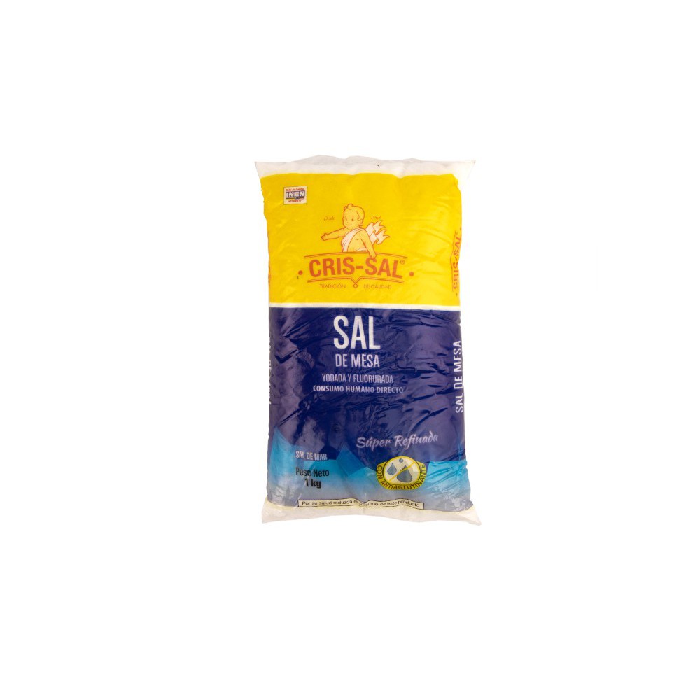 SAL DE MESA CRISAL 1 KG