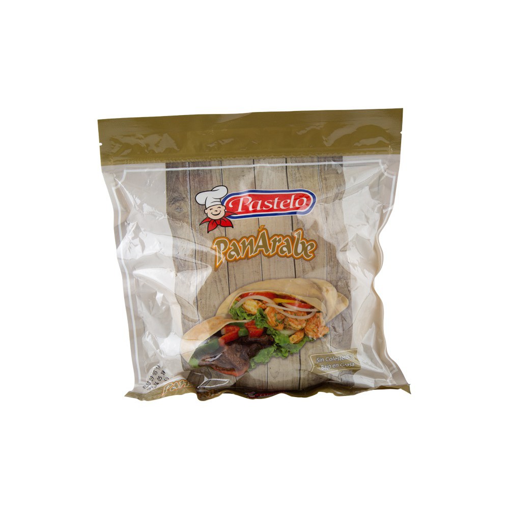 PAN ÁRABE PASTELO 500 G