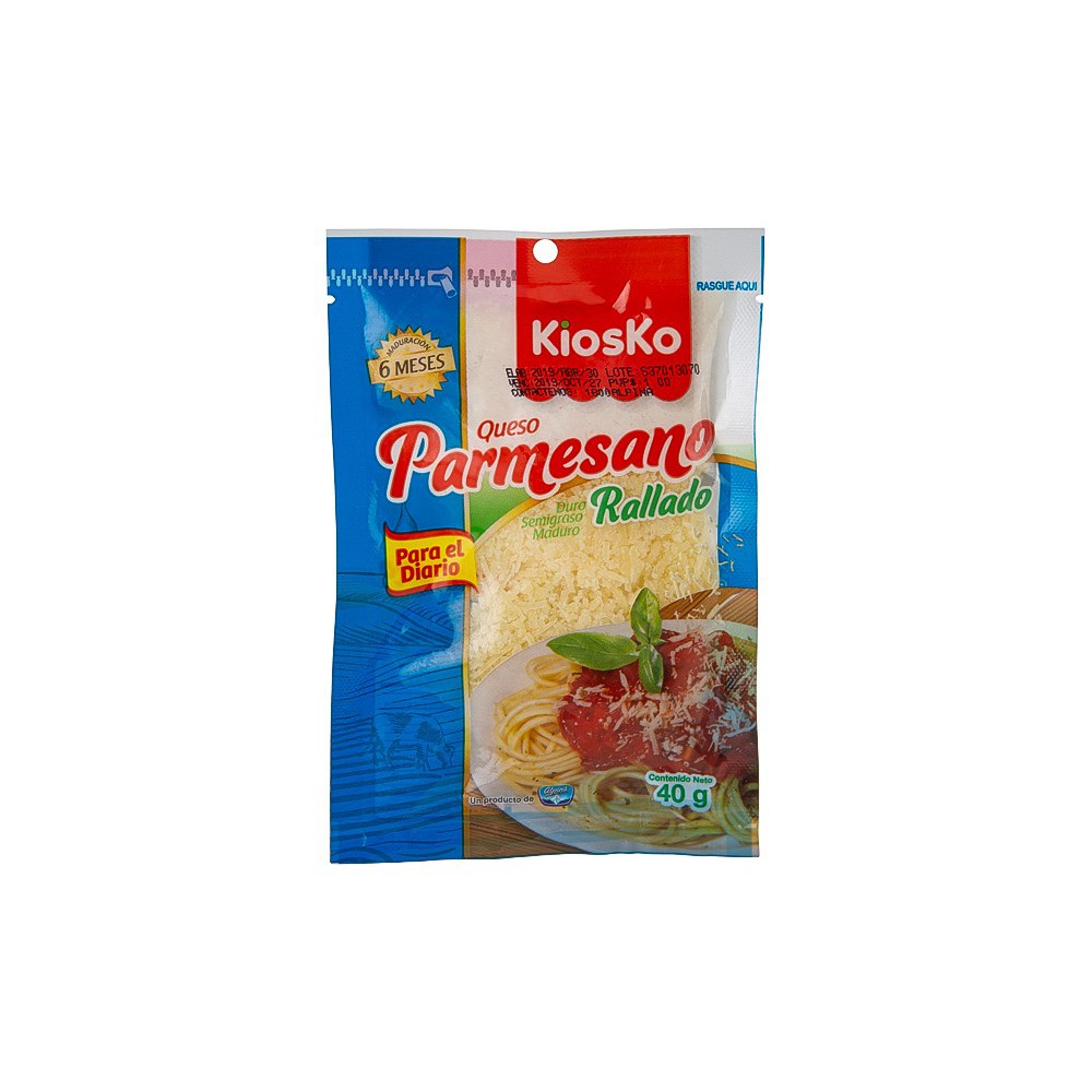 QUESO PARMESANO KIOSKO 40 G