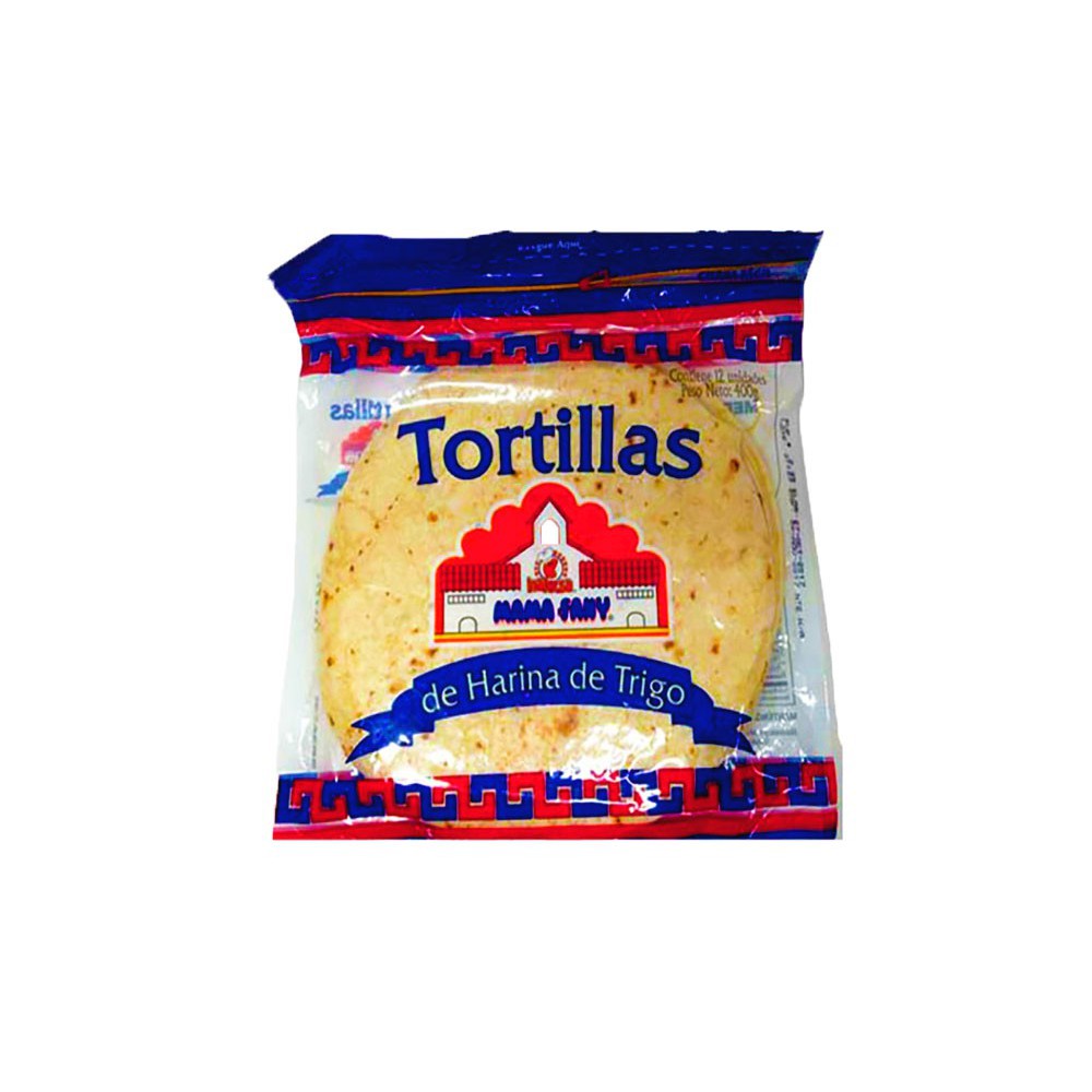 TORTILLAS DE TRIGO MAMA FANNY INALECSA 400 G