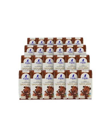 LECHE CHOCOLATADA SEMIDESCREMADA TONI TETRAPACK CAJA (24 X 200 ML)