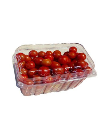 TOMATE CHERRY CAJA PLASTICA 1 KG