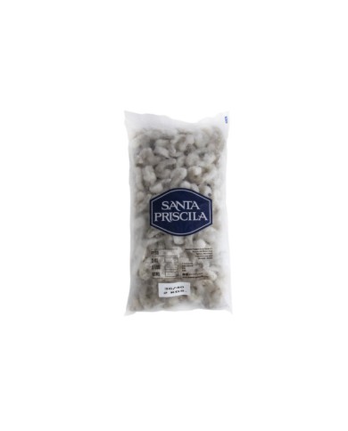 CAMARON SIN CASCARA DESVENADO CONGELADO (TALLA 36/40) SANTA PRISCILA 2KG