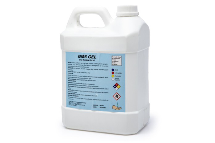 GEL ANTIBACTERIAL GM6 GEL DIVERSQUIM 3.2 KG