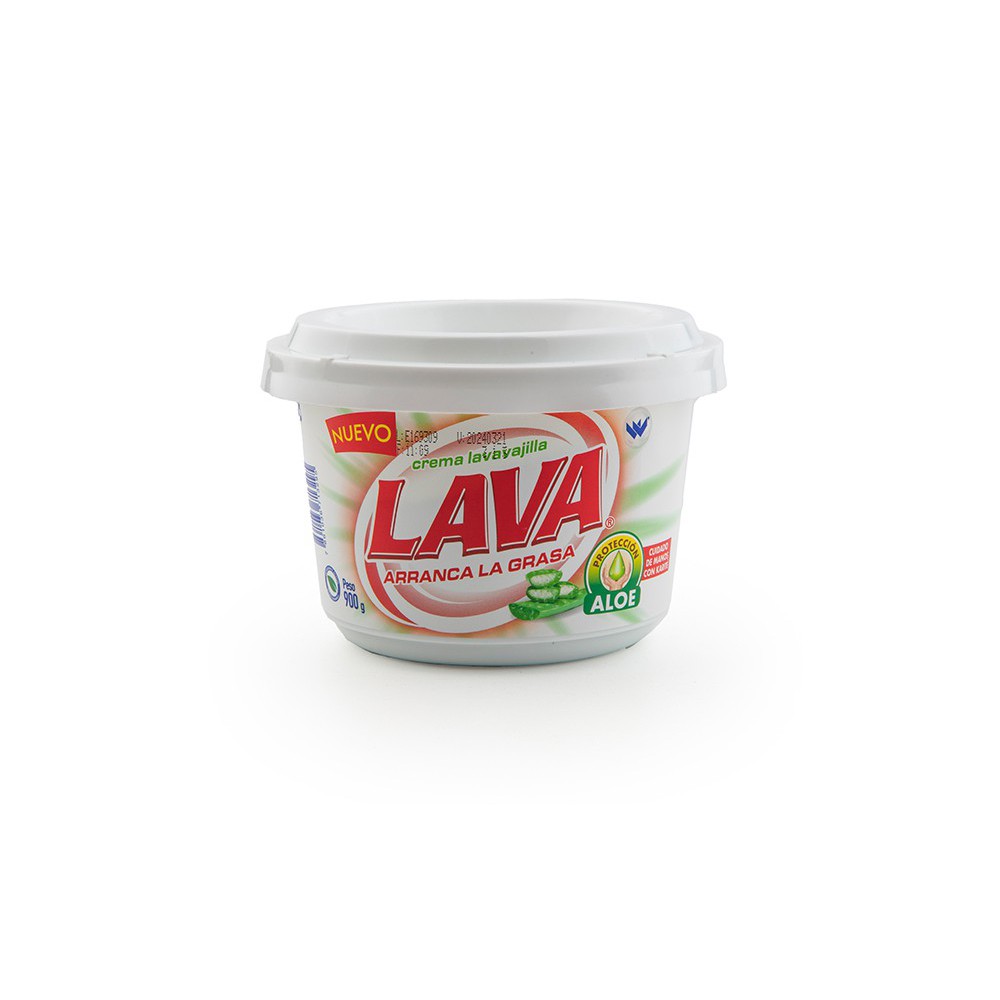 LAVAVAJILLA EN CREMA ALOE VERA LAVA 900 G