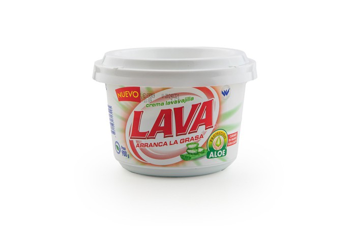 LAVAVAJILLA EN CREMA ALOE VERA LAVA 900 G