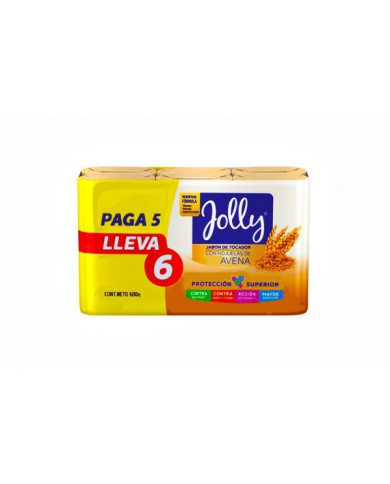 JABON TOCADOR JOLLY SURTIDO PACK (6 X 100 G)