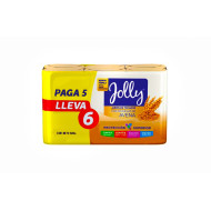 JABON TOCADOR JOLLY SURTIDO PACK (6 X 100 G)