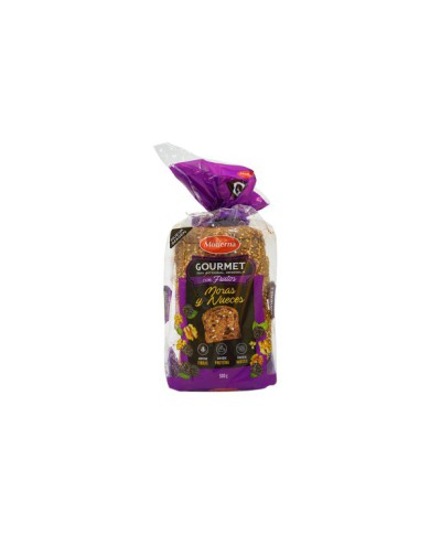 PAN GOURMET MORAS Y NUECES MODERNA 500 G