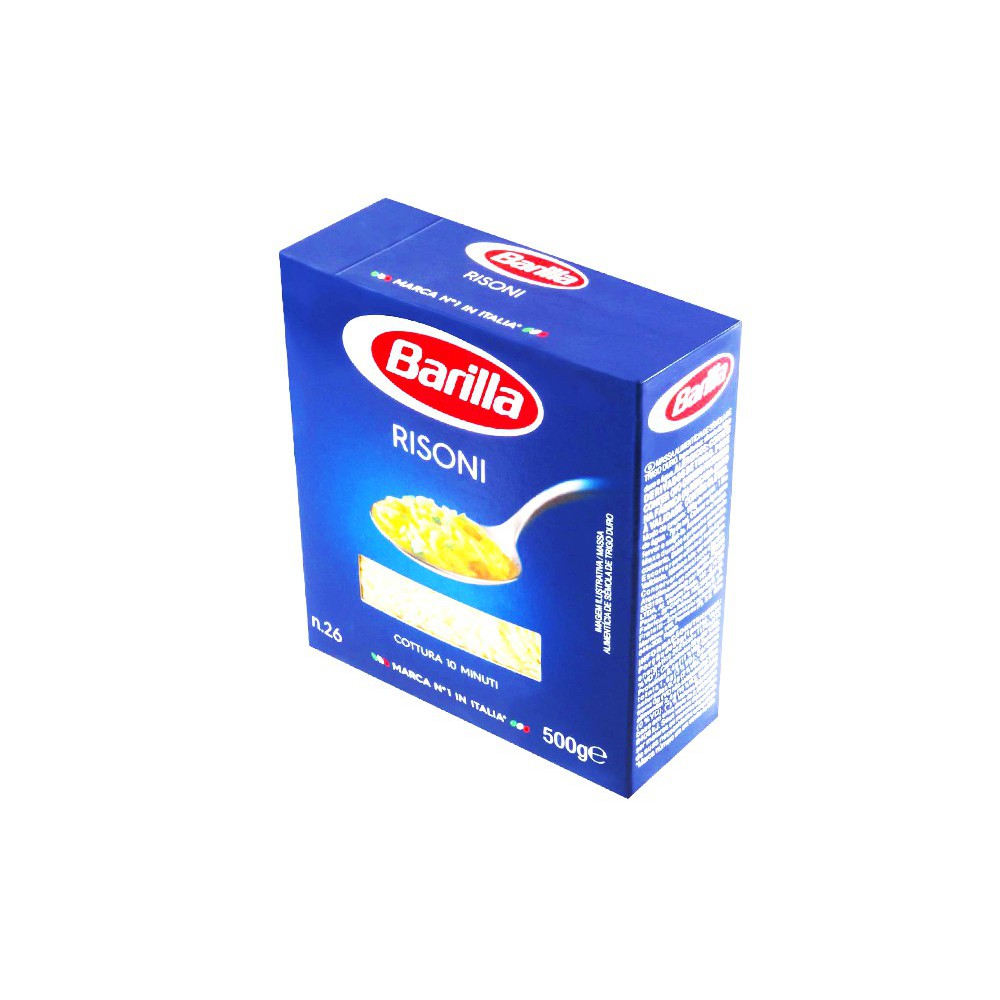 FIDEO RISONI SEMOLA DE TRIGO BARILLA 500 G