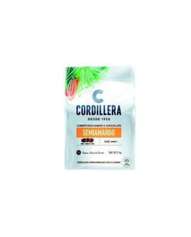 COBERTURA CHOCOLATE NEGRA CORDILLERA 1 KG