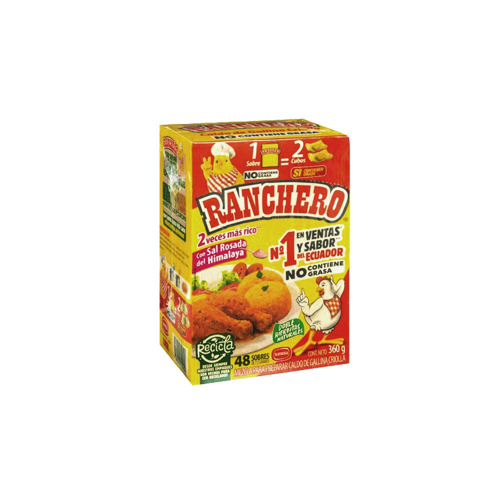 CALDO DE GALLINA EL RANCHERO 360 G